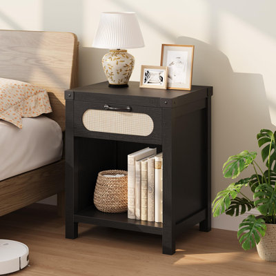 48 cm W Bedside Table