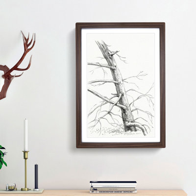 Study of a Tree by Jean Bernard - Picture Frame Painting Print