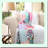 Vibrant Bloom Reversible Throw - Colorful Floral Patchwork Blanket 60x50