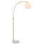 Aaliyah 170cm Marble Arched Floor Lamp