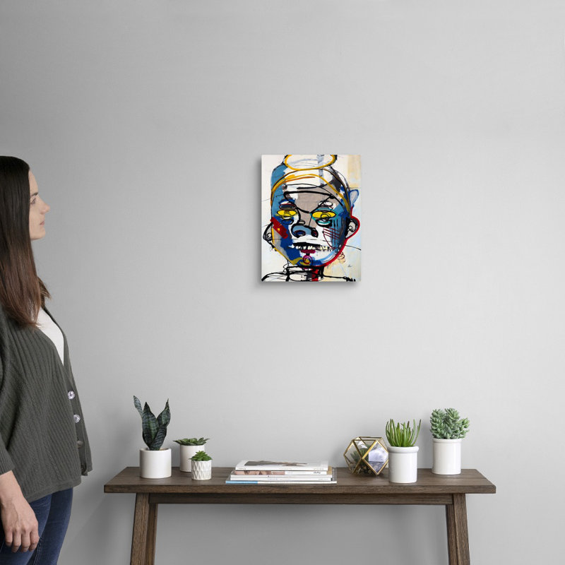 Reproduction d'art sur toile, Toile tendue, H 14 po x l 11 po x P 1,25 po
