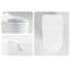 Toilette intelligente Subway 5911cs01 avec siège de bidet, siège chauffant, couvercle à ouverture / fermeture automatique