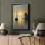 Art mural encadré abstrait rétro antique classique pour chambre à coucher