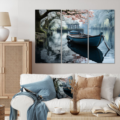 " Germany Canal Tranquility " 3 - Pieces