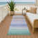 Machine Washable Indoor/Outdoor Jouett ACN2313 Stripes Rug