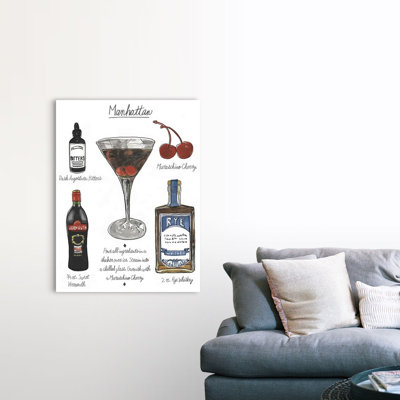 " Classic Cocktail - Manhattan " by Naomi McCavitt