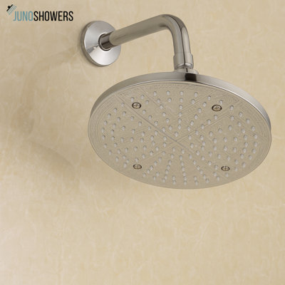 10-Inch LED Color-Changing Rain Shower Head – Round Ceiling Mount in Polished Chrome