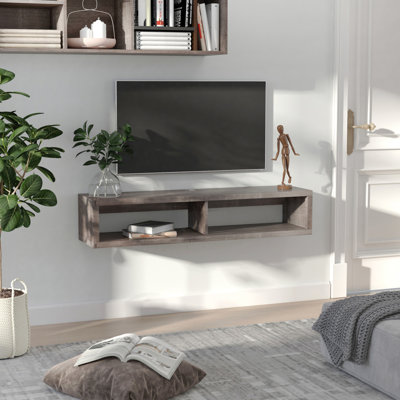 Meuble télé flottant pour téléviseur de 50 po ou moins Herulf