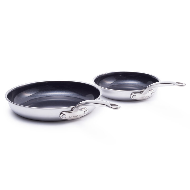 Greenpan Premiere 2 Piece Frypan Set