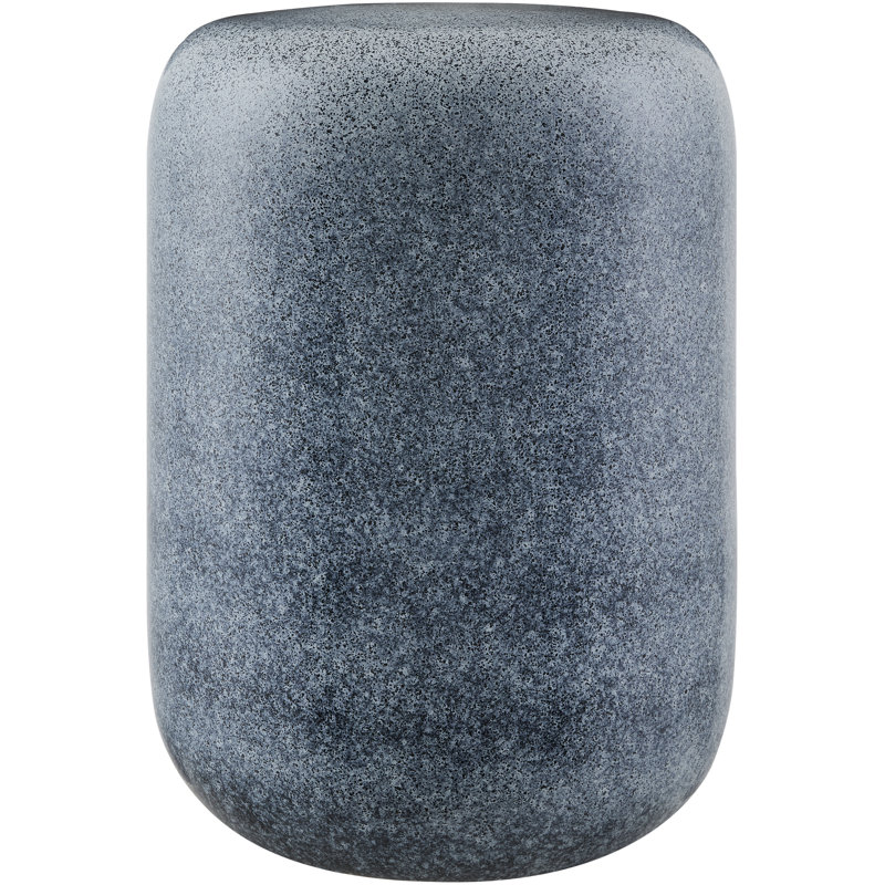 Tabouret d'appoint Grieves, Bleu gris anthracite
