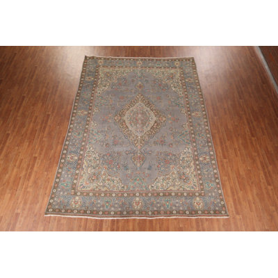 Traditional Gray Area Rug 10x13
