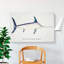 Illustration of a Swordfish by F.E. Clarke - Wrapped Canvas-55359665