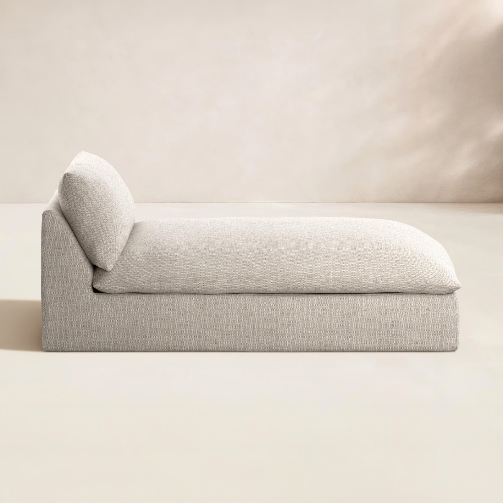 Argent 37'' Outdoor Chaise Lounge, Faye Sand