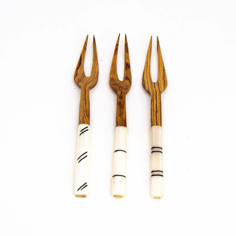 Ensemble de 3 fourchettes de service Barzan