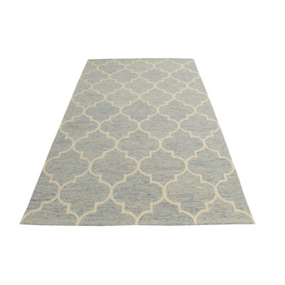Tapis bleu clair Orlando
