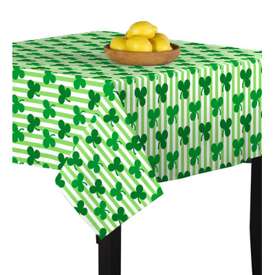Grosseto Shamrocks in Stripes Tablecloth