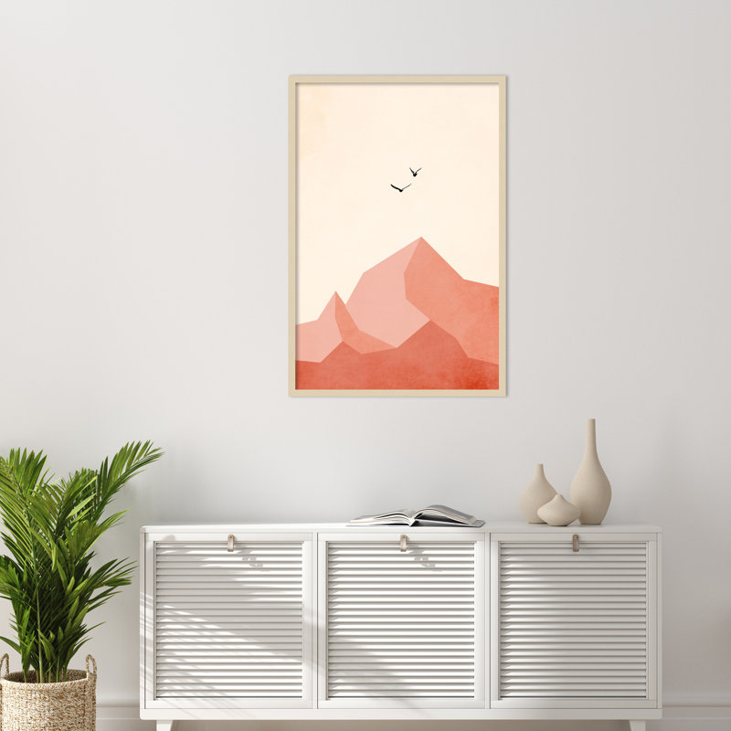 Zugspitze by Clouser Wood Framed Wall Art Print, 41" H x 28" W