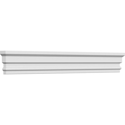 Endurathane Panel Crosshead, 42" Bottom Width x 44" Top Width x 5 1/2"H x 1"P, Factory Primed