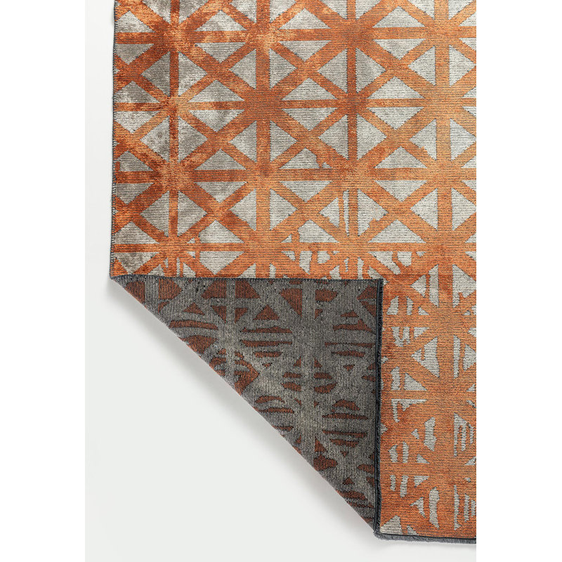 Rapture Trellis Area Rug, Rectangle 6'7" x 8'3"