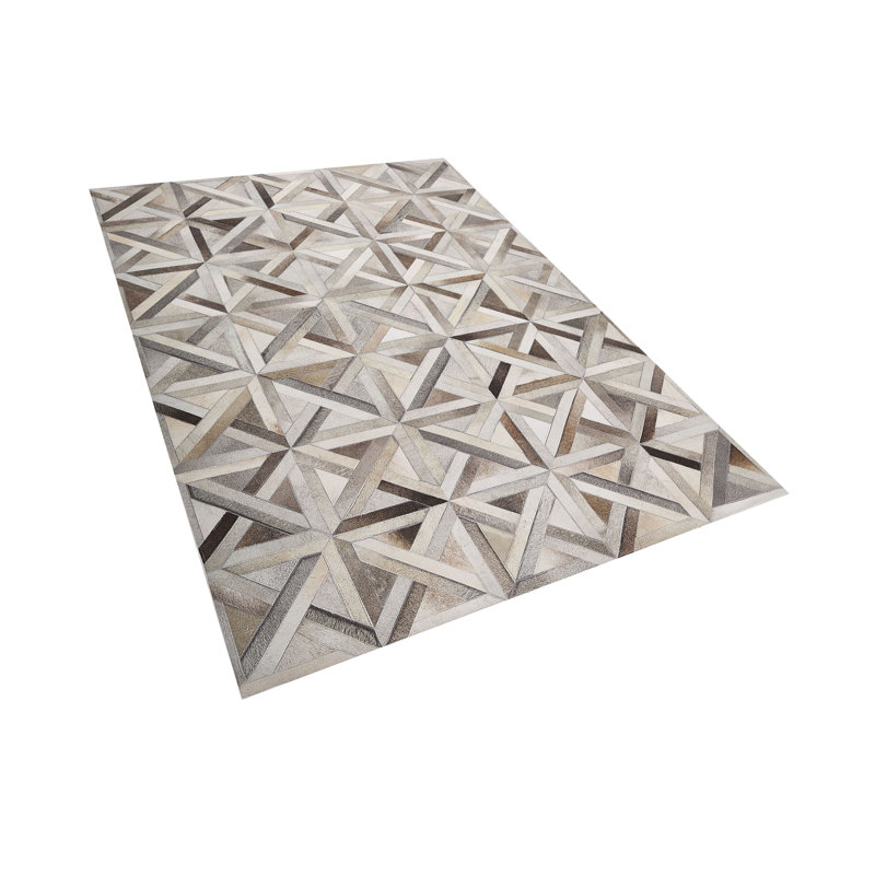 Cheshire Patchwork Hand Woven Area Rug, Rectangle 140 x 200cm