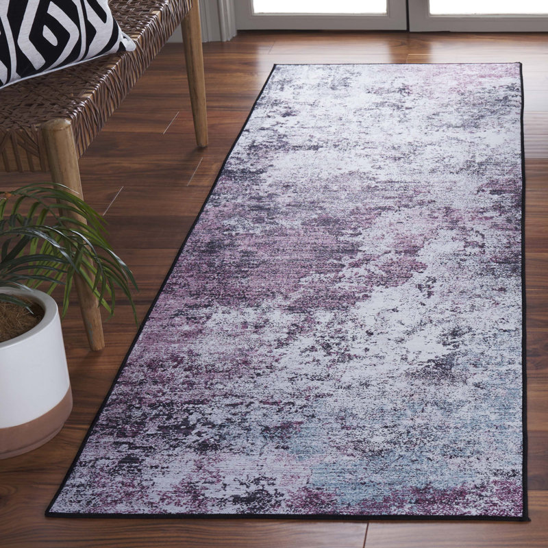 Tapis Olivera avec envers antidérapant, Tapis de couloir 2 pi 6 po x 14 po