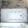 60" X 32" Alcove Acrylic Rectangular Whirlpool Heated Jetted Tub With Drain & Overflow