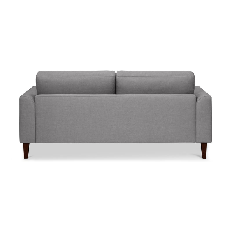 Tommy 2 Seater Sofa, Grey, Wenge