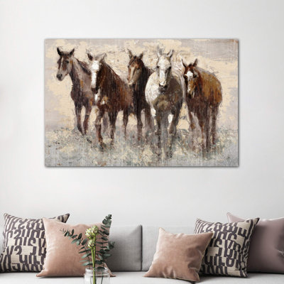 Harras 1 Piece Wrapped Canvas Painting