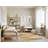 Machine Washable Abstract Brown Area Rug