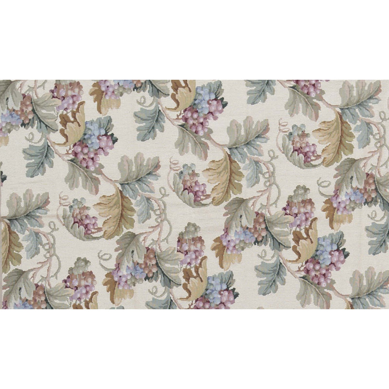 Tapis beige et beige noué à la main de haute qualité