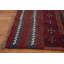 Tapis de couloir afghan traditionnel fait à la main en laine 2x8