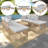 Orhideja With Six Individual Seats And A Round Coffee Table And Pillows
