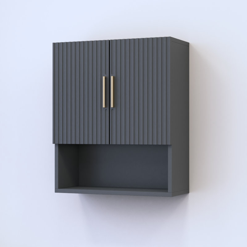 Madera 07 Over the Toilet Cabinet, Gray