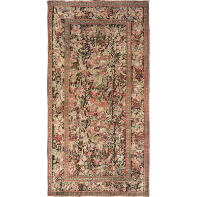 One-of-a-Kind Runner 6'10" x 13'9" Hand Knotted Area Rug