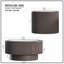 Ensemble de tables basses Modern Faux Marble