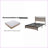 King Size Metal Platform Bed Frame with LED Headboard, USB/Type-C Charging, No Box Spring Needed, Silent, Large Underbed Storage, Antique Grey-1196998401