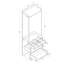 Subair Manufactured Wood Wardrobe