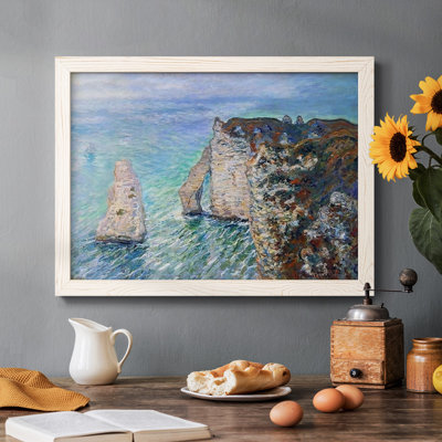 " The Rock Needle And The Porte D'Aval, 1886 Q "