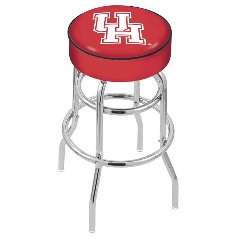 NCAA Swivel Bar & Counter Stool, Counter Stool (25" Seat Height), Houston