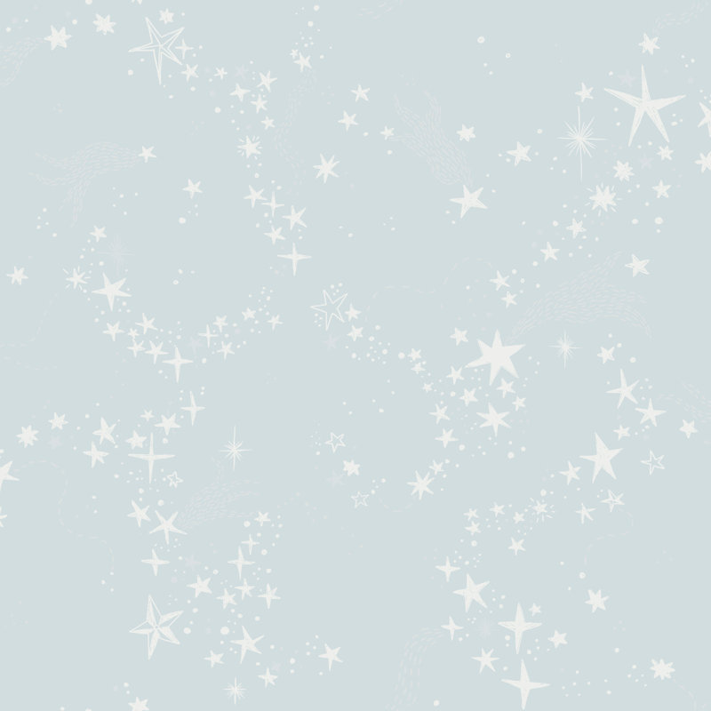 Galerie Resan Stjärnhimlen Star Trail Wallpaper, Light Blue