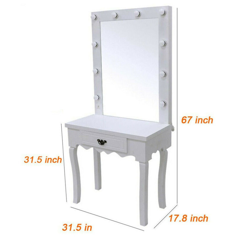 Wynot Dressing Table with Mirror