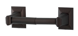 Wall Mounted Toilet Paper Holder, Chocolate Bronze