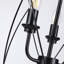 Luminaire suspendu cylindrique unique à 3 lumières