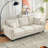 Gillianne 85.62" Chenille Rolled Arm Chesterfield Sofa With Nailhead-1998778252