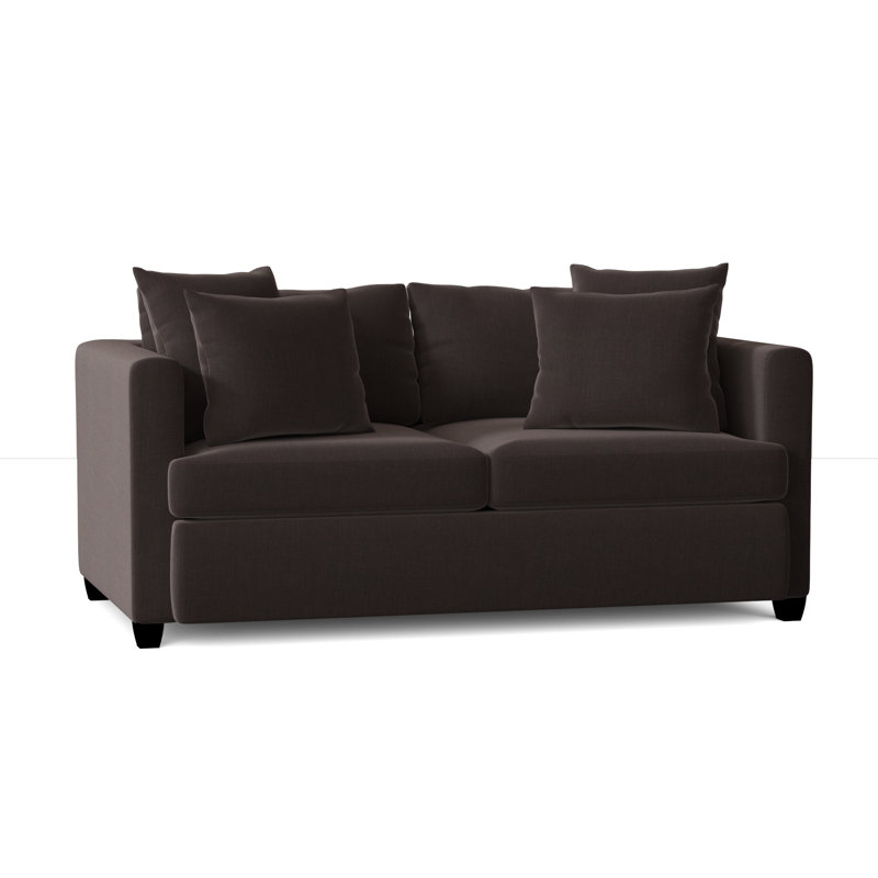 Joassin Upholstered 72'' Sofa, Oscar Coffee