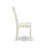 5 Piece Dining Room Table Set Includes a Round Kitchen Table with Pedestal and 4 Dining Chairs, 36x36 Inch, Linen White-2064909667-2064909673-2064909672