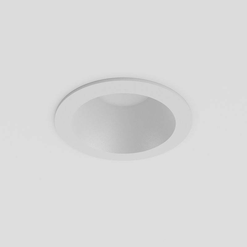 Plafonnier encastré Libred Vidalite 2In LED, ensemble de luminaire rond sans lumière avec température de couleur 5CCT sélectionnable et gradateur pleine gamme, luminosité 1000LM, 14W, ETL, IC et IP44