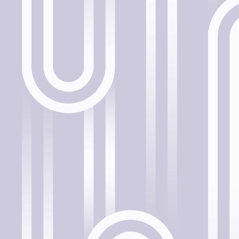 Geometric Wallpaper Double Roll, Lavender