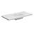 48" Solid Surface Single Bathroom Vanity Top In White With Sink