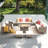 45" Propane Gas Fire Pit Table